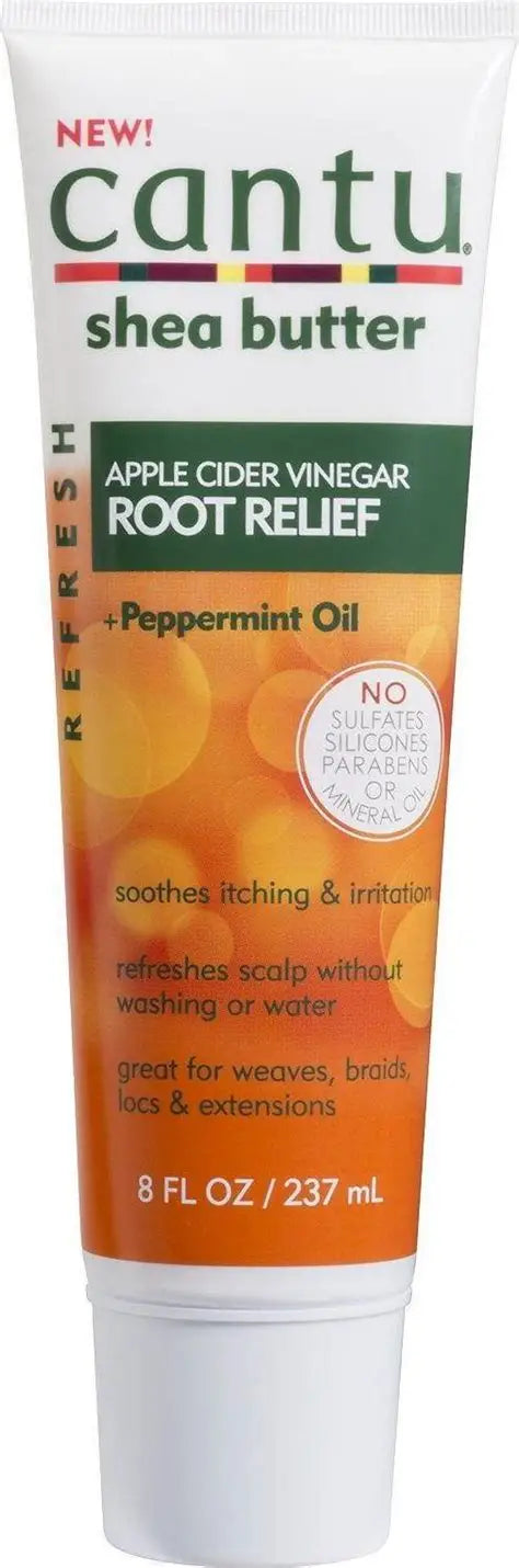 Cantu Shea Butter Apple Cider Vinegar Root Relief + Peppermint Oil (8oz / 237ml)