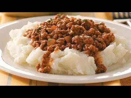 Mashed Potatoes and Beans