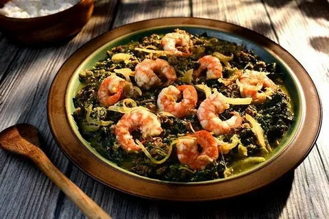 Ndolé (Spinach and Meat Stew)