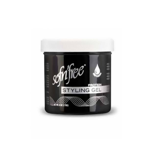Sofn'free Protein Styling Gel – Alcohol-Free Formula (454g)