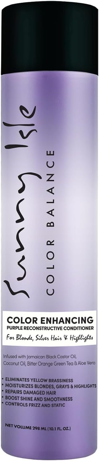 Sunny Isle Color Enhancing Purple Reconstructive Conditioner (298 g)