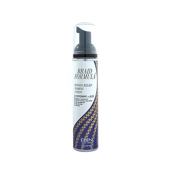 EBIN NEW YORK Braid Formula Tension Relief Foaming Lotion (100 g)