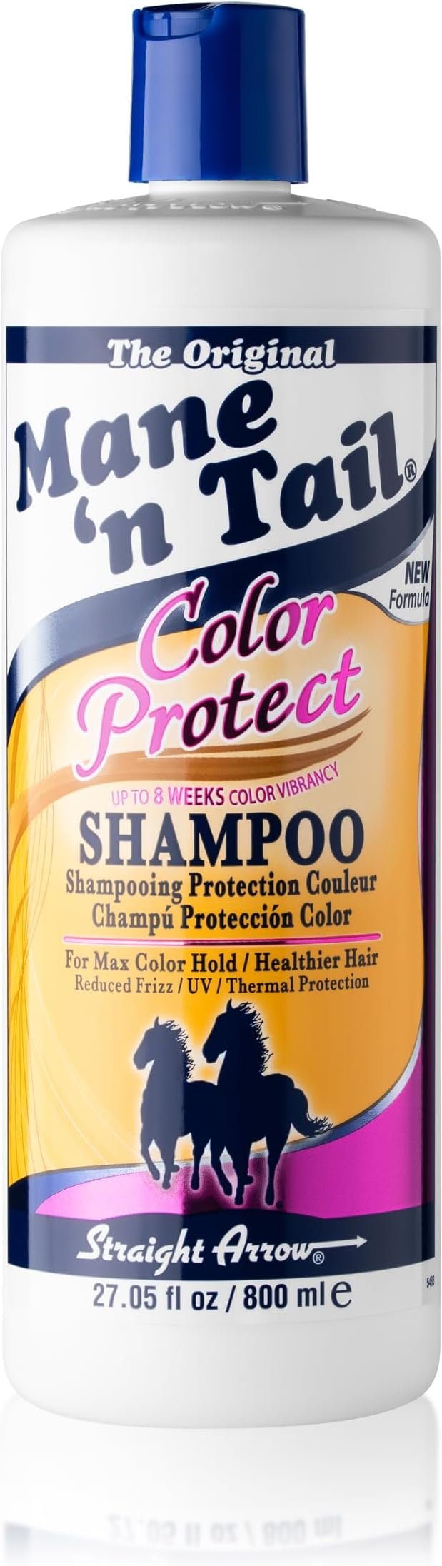 Mane 'n Tail Color Protect Up To 8 Weeks Color Vibrancy Shampoo, Pearl White, Cocoa Butter, (27.05 Fluid Ounce)