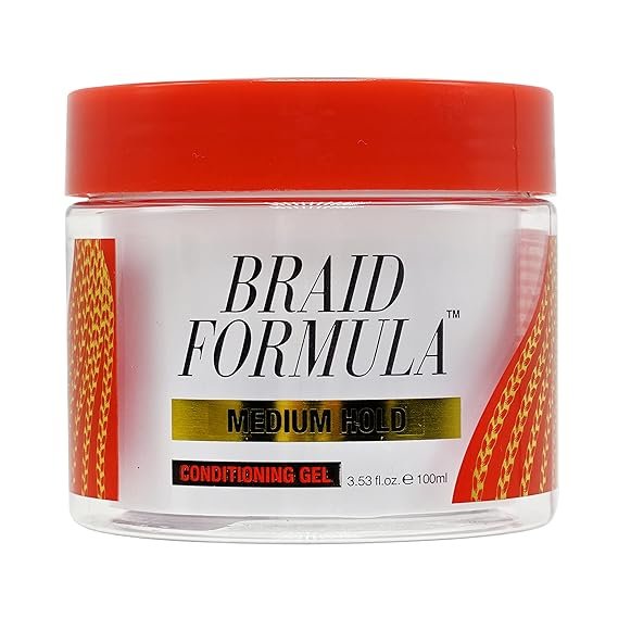 EBIN NEW YORK Braid Formula Conditioning Gel, Medium Hold (180 g)