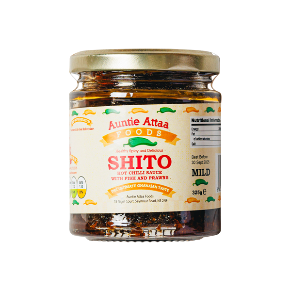 Auntie Atta Shito Hot Chilli Sauce (325g)