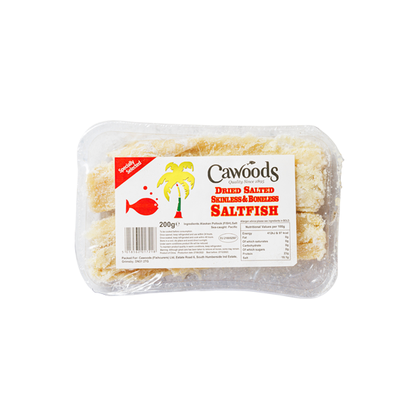 Cawoods Dried Salted Saltfish(200g)