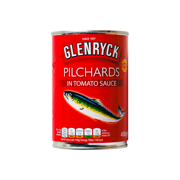 Glenryck Pilchards Tomato Sauce(400g)