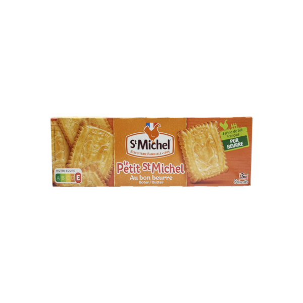 St Michel Le Petit Butter Biscuits (3x5 Pack) (100 g)