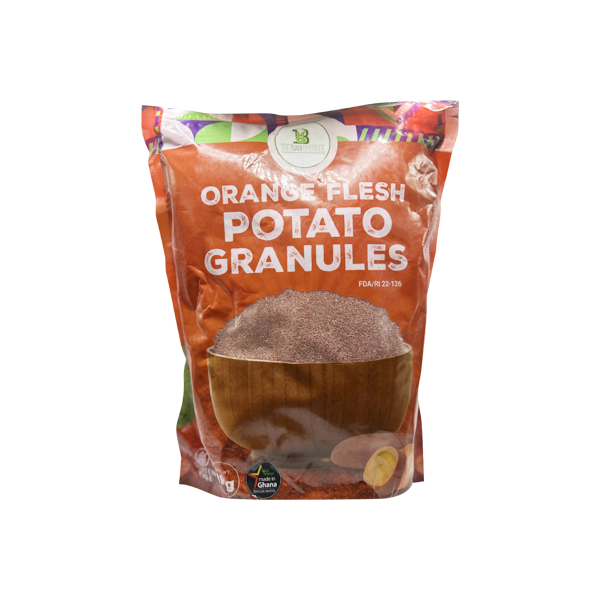 B Gari Institute Orange Flesh Potato Granules (1Kg)
