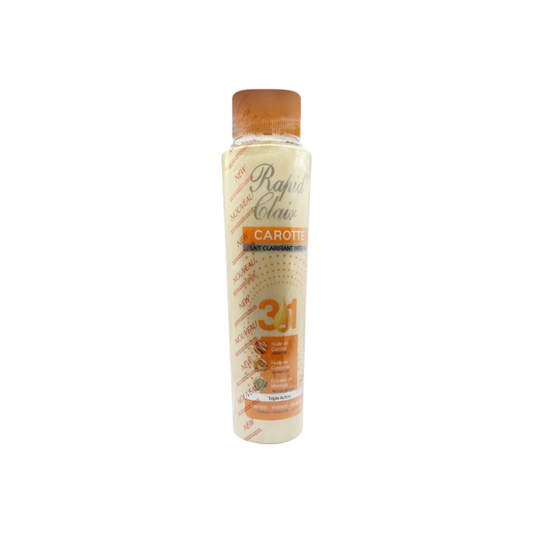 Rapid Clair Carotte 3-in-1 Body Lotion – Intense Lightening Care (500ml)