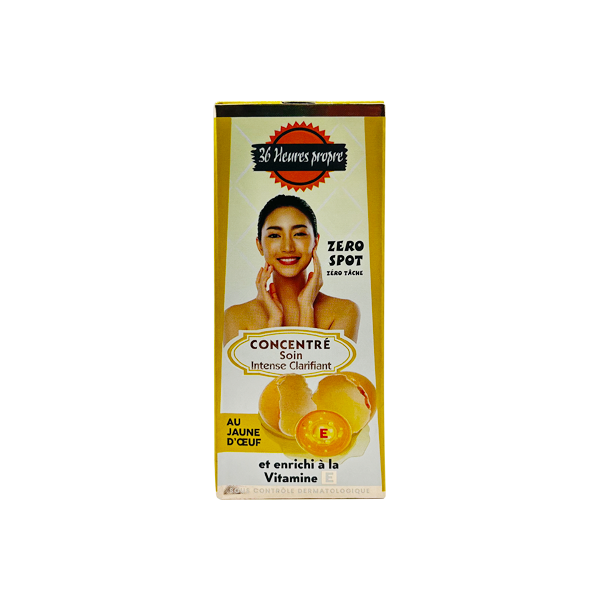 36 Heures Propre Zéro Spot Concentré – Intense Clarifying Treatment with Egg Yolk &amp; Vitamin E