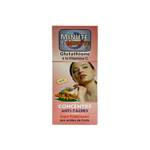 Minute By Minute Glutathione à la Vitamine C – Concentré Anti-Tâches(30ml)