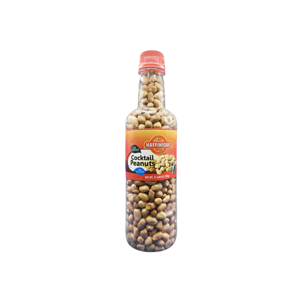 Haffinique Cocktail Peanuts – Lightly Salted (330g)