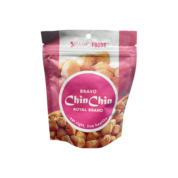 Bravo Chin Chin Royal Brand – Classic Crunch Snack Pouch (300g)