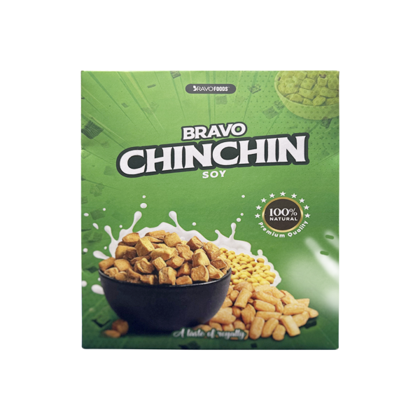 Bravo Chin Chin Soy – Enriched Crunchy Snack Box (250g)