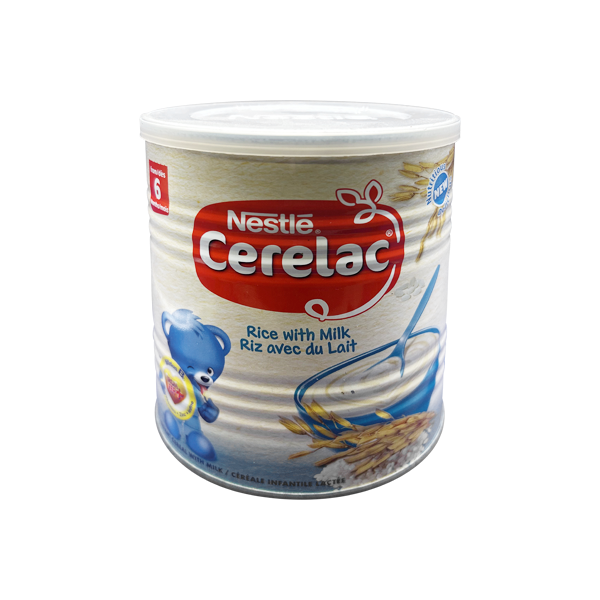 Nestlé Cerelac Infant Cereal with Milk – Rice (400g)