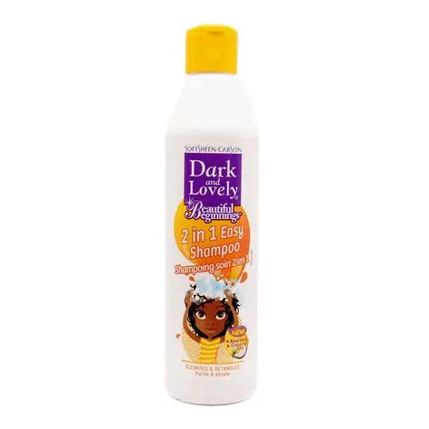 Dark and Lovely Beautiful Beginnings 2-in-1 Easy Shampoo (250ml)