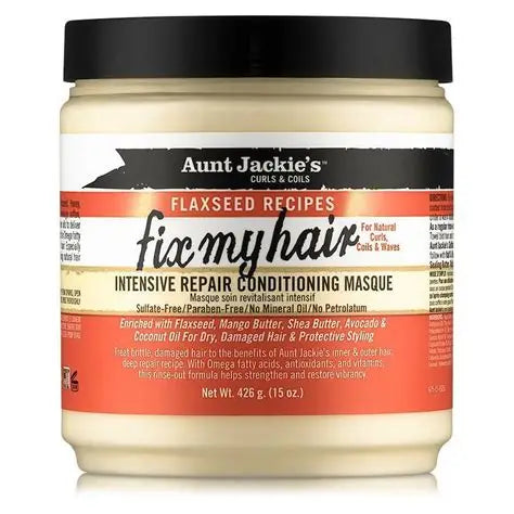 Aunt Jackie’s Fix My Hair Intensive Repair Conditioning Masque (426 g / 15 oz)