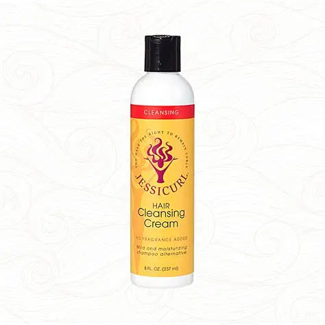 Jessicurl Hair Cleansing Cream – No Fragrance Added (8 FL OZ / 237 ml)