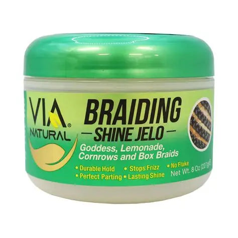 VIA Natural Braiding Shine Jelo (200 g)
