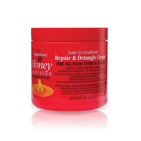 StrongEnds Honey Infusion Leave-In Conditioner Repair & Detangle Cream (453g / 16oz)