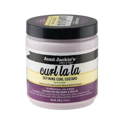Aunt Jackie's Curls & Coils Curl La La Defining Curl Custard (15oz / 426g)