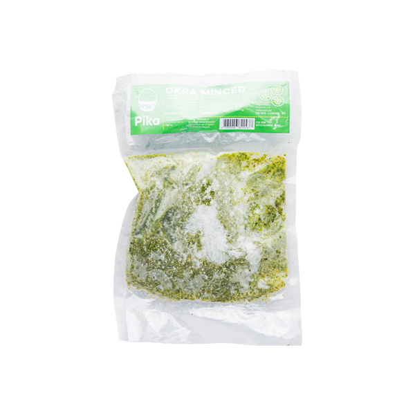 Pika Okra Minced Frozen Chopped(200g)