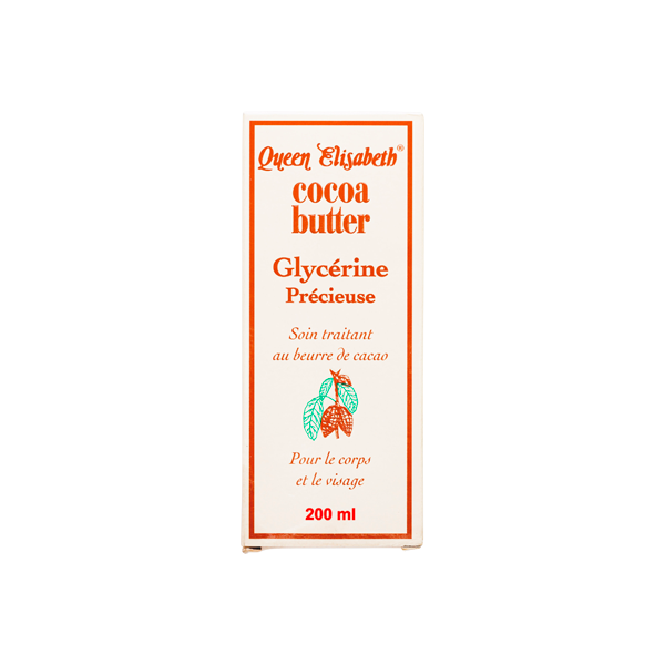 Queen Elisbeth Cocoa Butter Glycerin(200ml)
