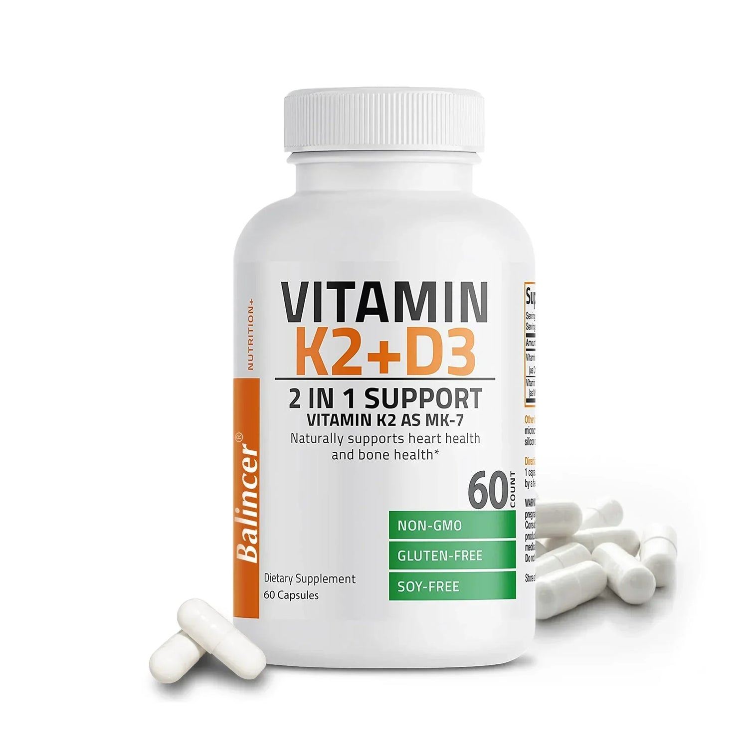 Taoters Vitamin K2 (MK7) with D3 Supplement