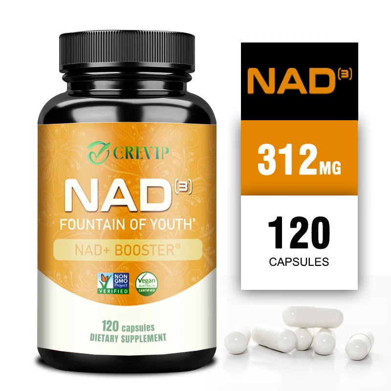 GREVIP NAD Capsules - Natural Energy Supplement