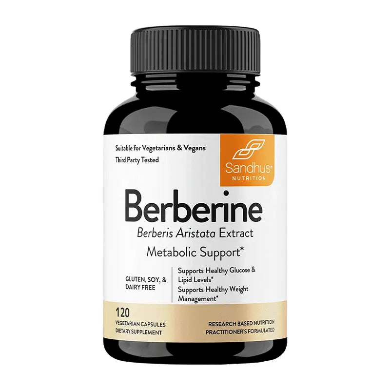 Sandhus Nutrition Berberine HCl 500mg Capsules