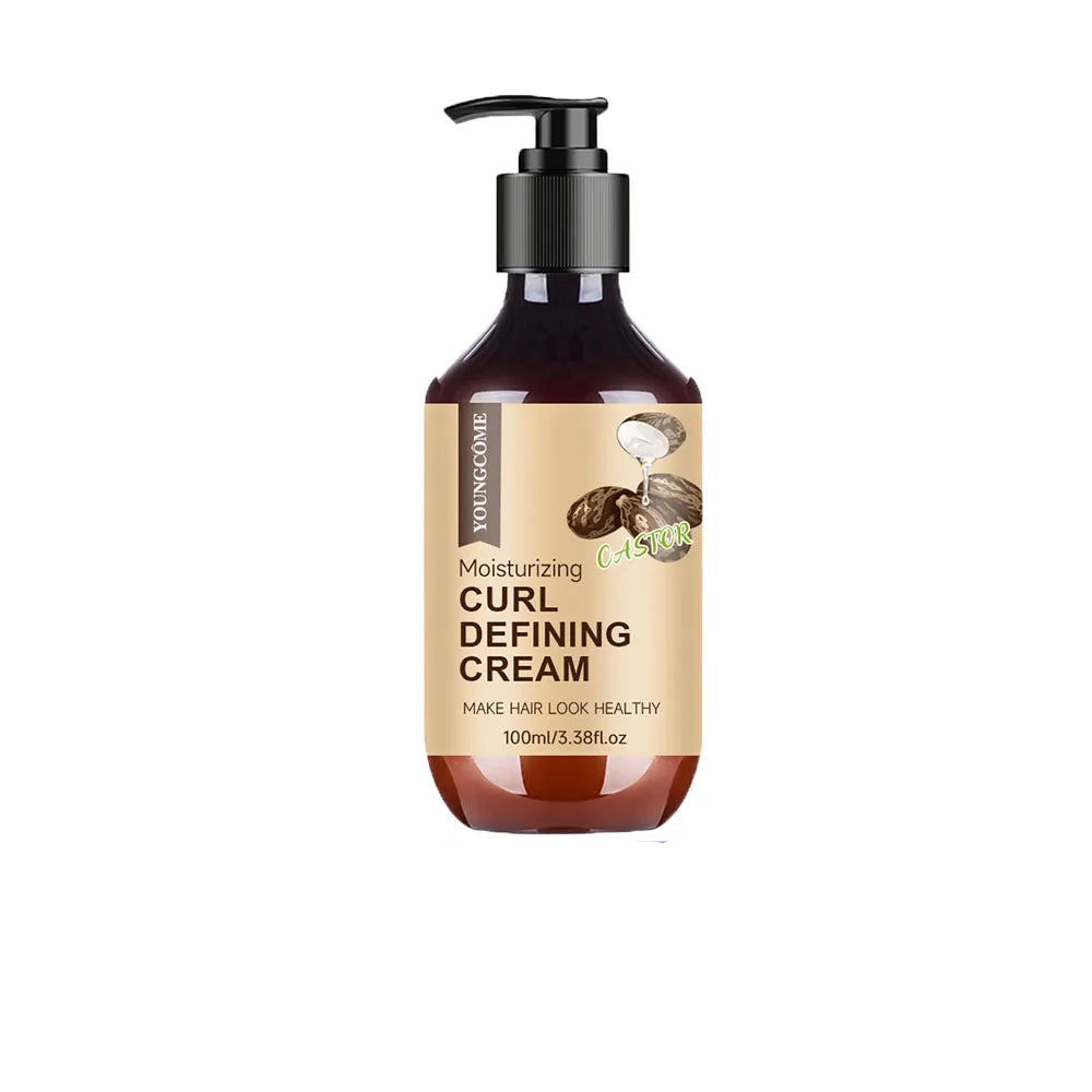 YOUNGCOME Castor Oil Curl Activator Cream 100Ml