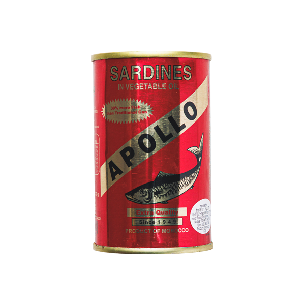 Sardines Apollo In Vegetable Oil(125g)