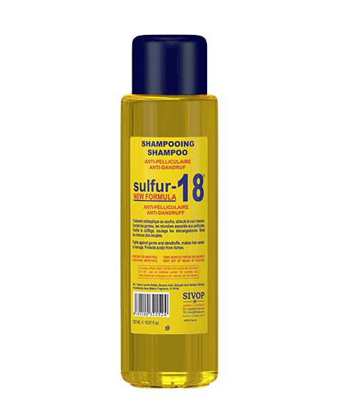 Sulfur-18 Anti-Dandruff Shampoo(500ml)