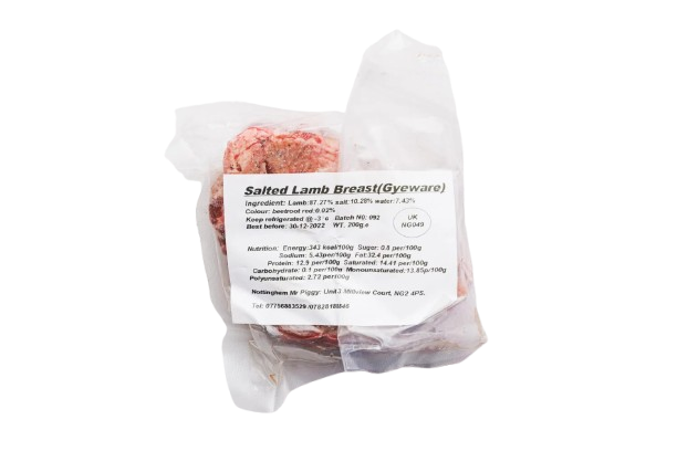 Salted Lamb Breast Gyeware (300g)