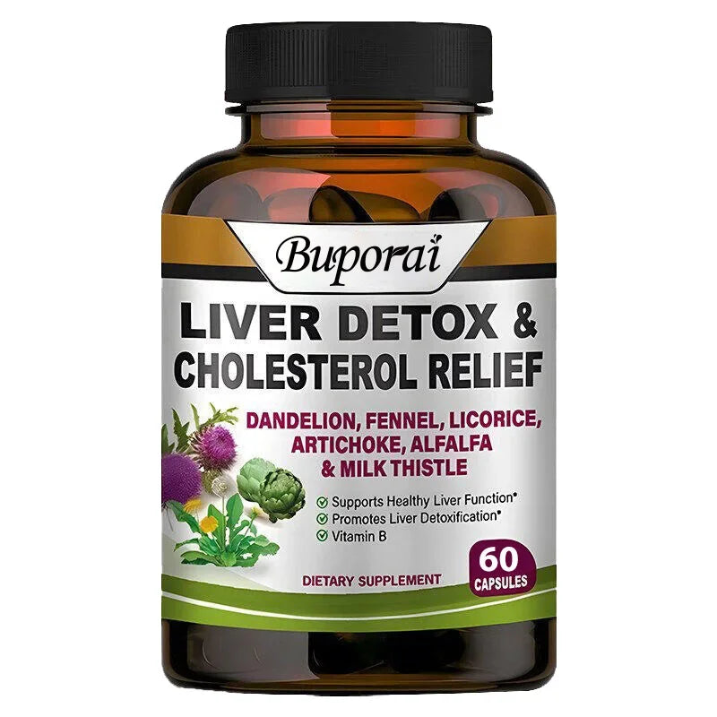 Buporai Liver Capsules - Liver Detoxification & Support