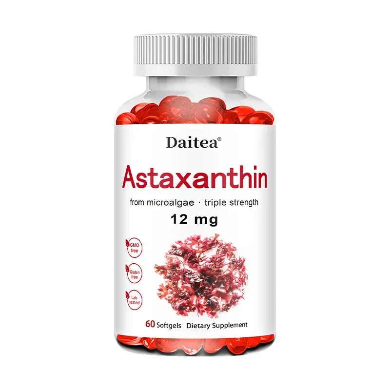 DAITEA Astaxanthin Capsules - Powerful Antioxidant