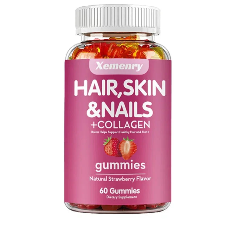 Xemenry Hair, Skin & Nails Gummies