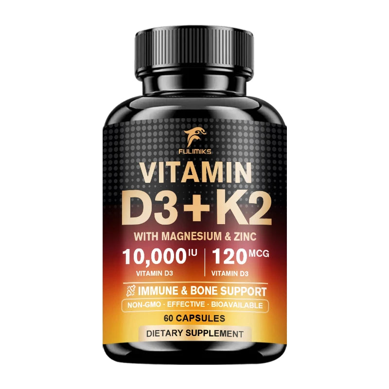 Fulimiks Vitamin D3 K2 - Vitamin D3 10000 IU & K2 as MK-7 120 mcg