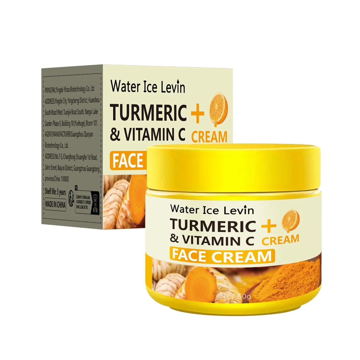 Turmeric Vitamin C Anti-Aging Cream - 50g