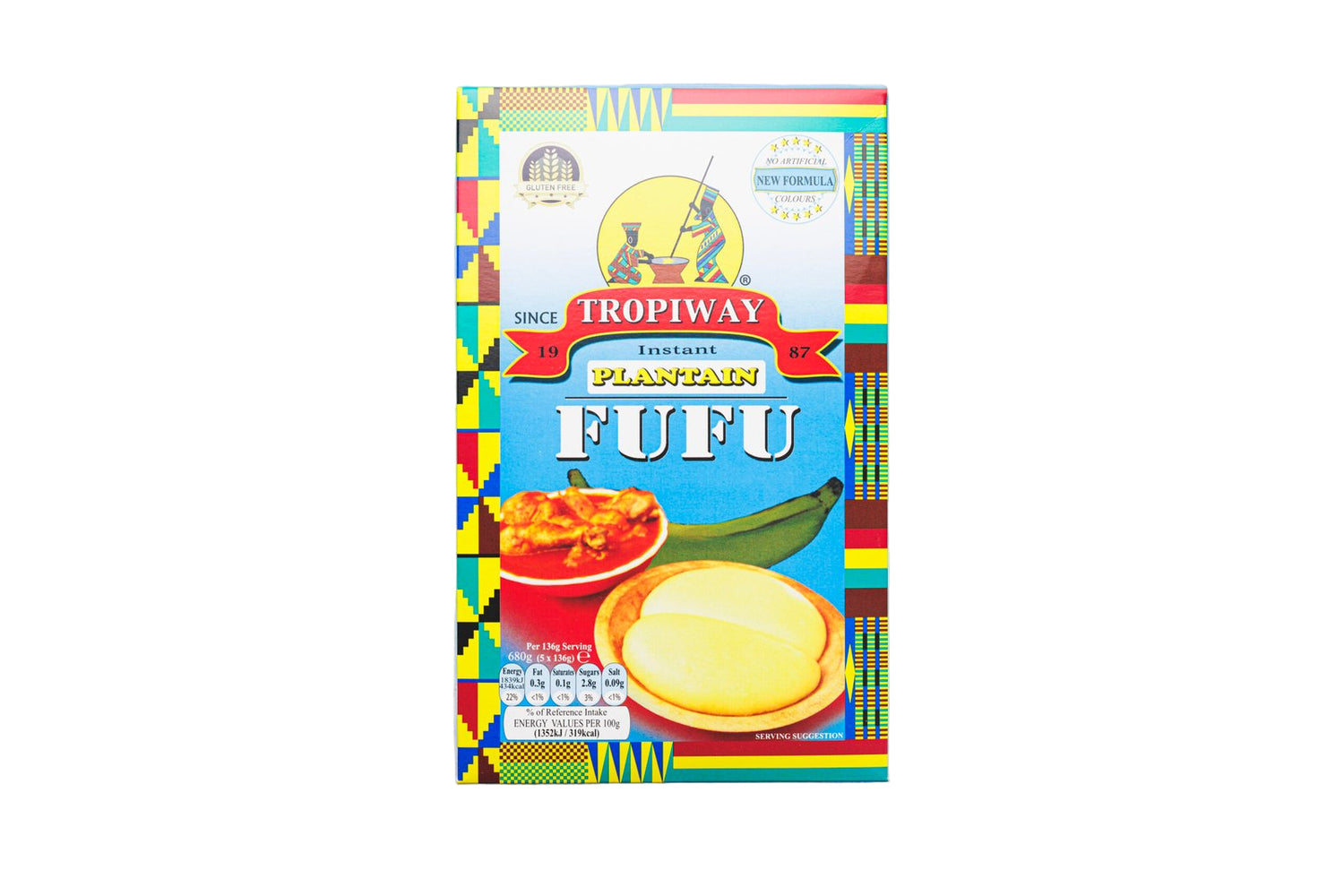 Tropiway Instant Plantain Fufu (680g)