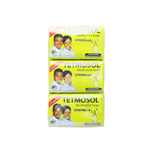 Tetmosol Medicated Soap Citronella(3nos.)