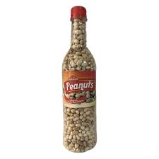 Haffinique Roasted Peanuts – Pure Groundnut Snack Bottle (330g)