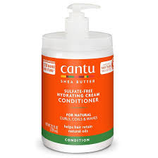 Cantu Shea Butter Sulfate-Free Cleansing & Hydrating Cream Set (Shampoo 709g + Conditioner 739ml)