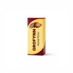Duaba Afro Grofynn Herbal Tonic 330ml bottle with cocoa pod illustration, supporting appetite and wellness.