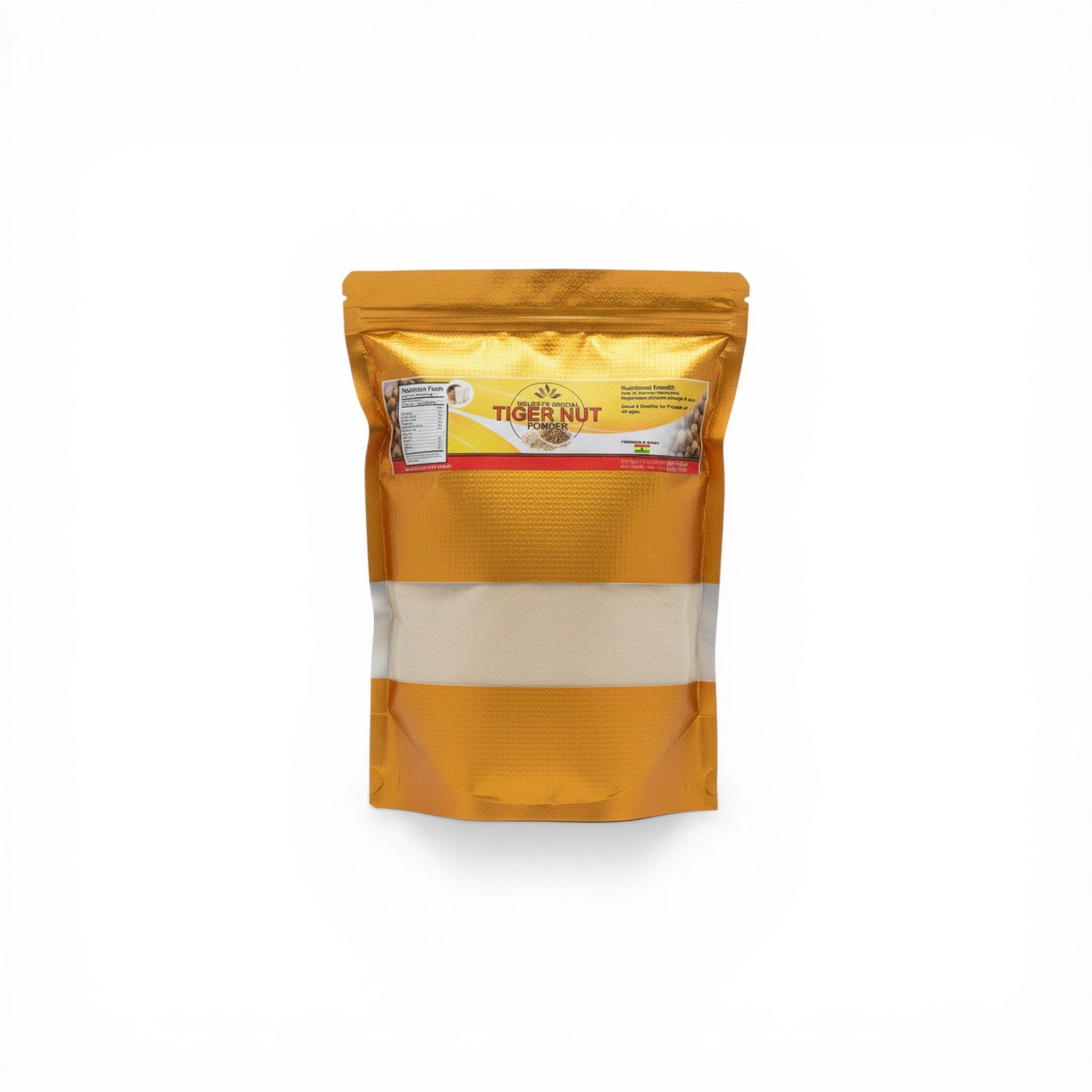Duaba Afro Special Tiger Nut Powder 300g bag, a Ghanaian superfood ingredient rich in fibre and nutrients.