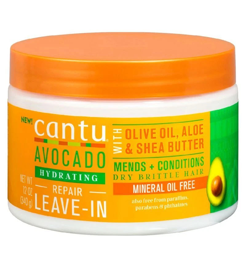 Cantu Avocado Hydrating Repair Leave-In Conditioner (340g)