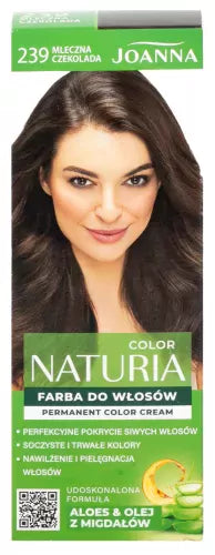 Joanna Naturia Color Permanent Hair Dye – 239 Milk Chocolate (Mleczna Czekolada) (150ml)