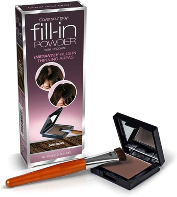 Cover Your Gray Fill-In Powder – Dark Brown – (6.8 g / 0.24 oz)