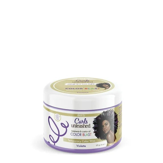 ORS Curls Unleashed Color Blast Hair Makeup Wax – Violette – (6 oz / 171 g)